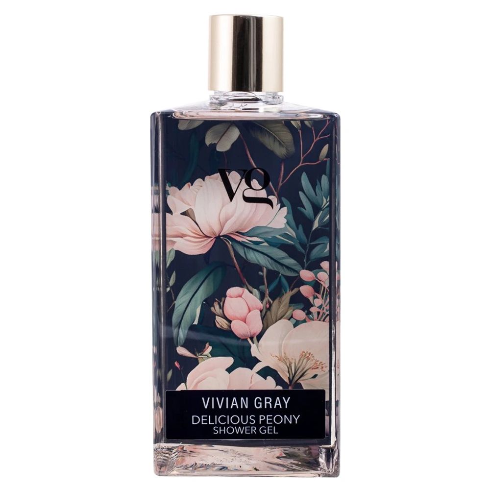 Vivian Gray, Delicious Peony, Reinigung und Hydratisierung, Duschgel, Für alle Hauttypen, 350 ml