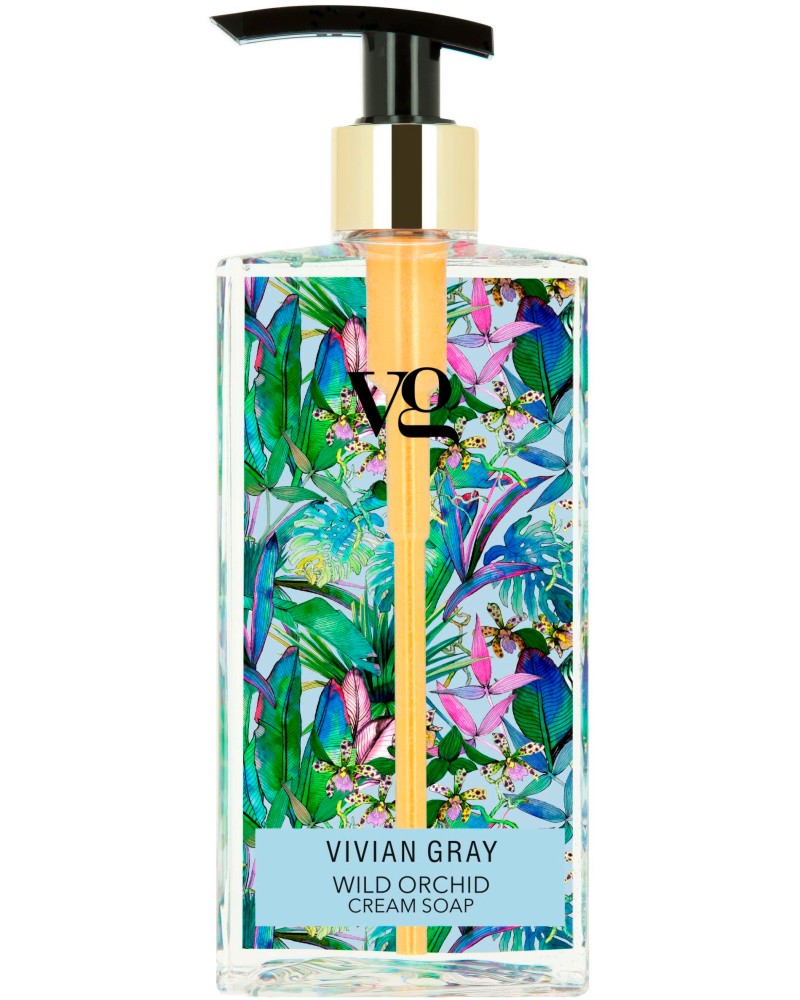 Vivian Gray, Wild Orchid, Reinigung, Flüssigseife, 350 ml