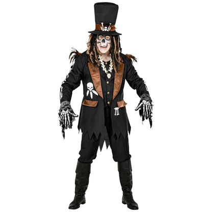 "VOODOO PRIESTER" (Oberteil mit Weste, Hut) – Ansicht 3