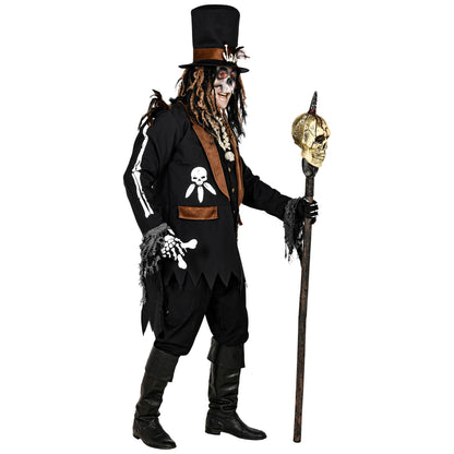 "VOODOO PRIESTER" (Oberteil mit Weste, Hut) – Ansicht 4