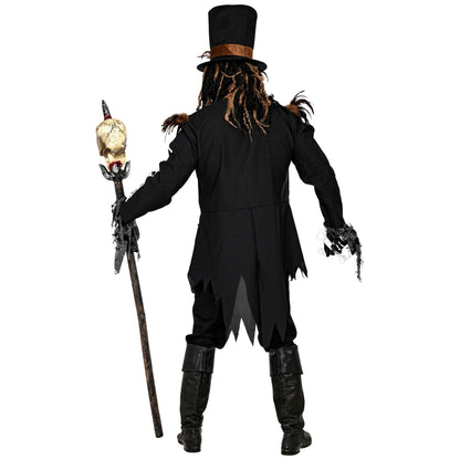 "VOODOO PRIESTER" (Oberteil mit Weste, Hut) – Ansicht 5