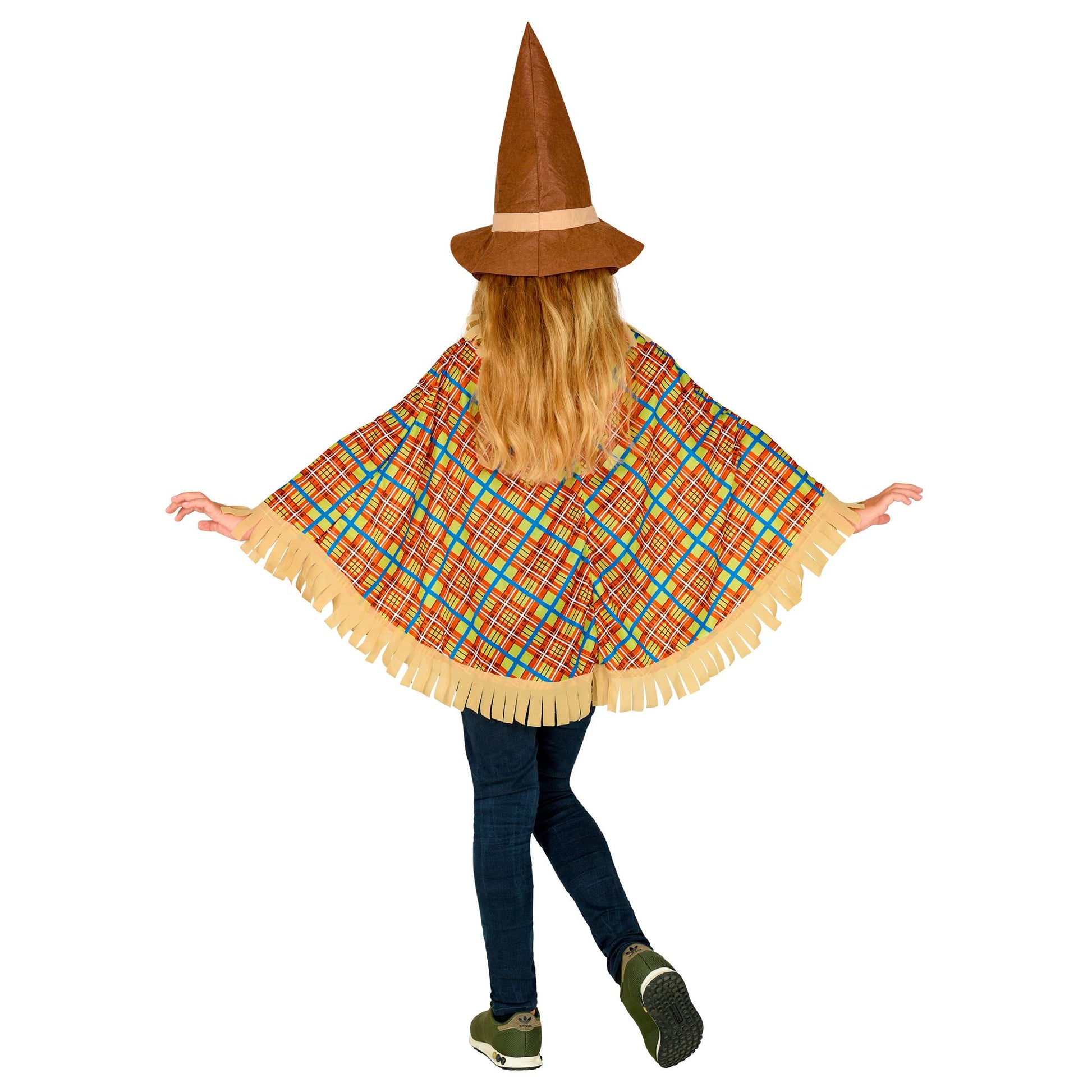 "VORGELSCHEUCHE" (Poncho, Hut) – Ansicht 4