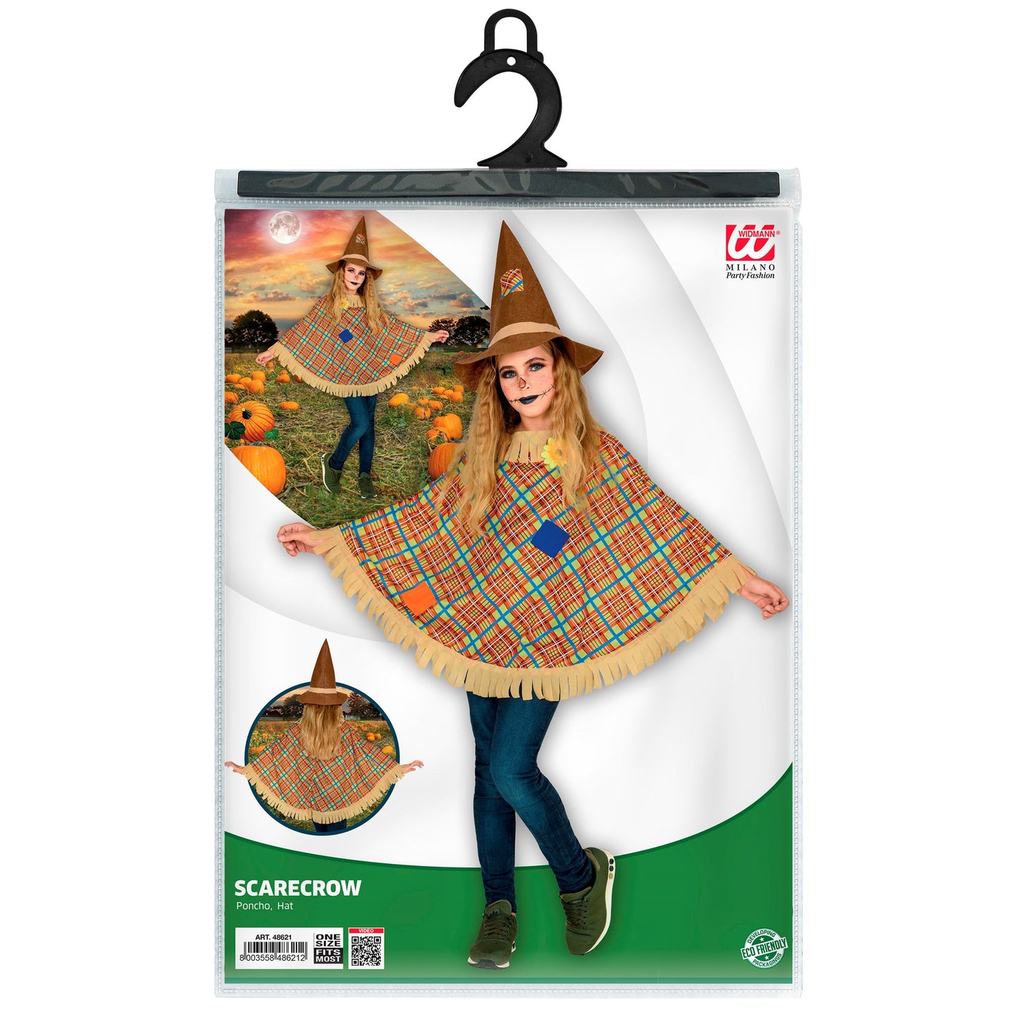 "VORGELSCHEUCHE" (Poncho, Hut) – Ansicht 5
