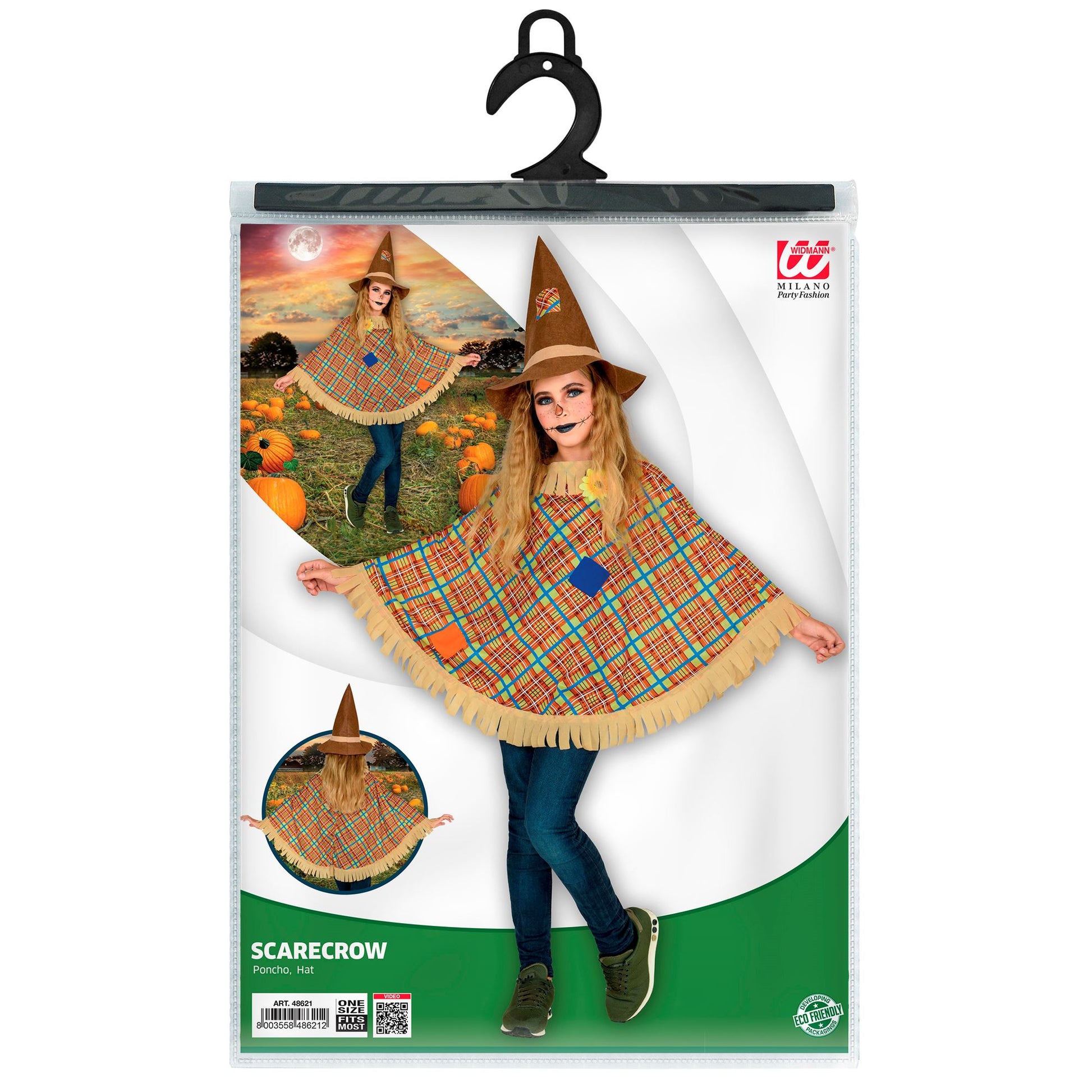 "VORGELSCHEUCHE" (Poncho, Hut) – Ansicht 5