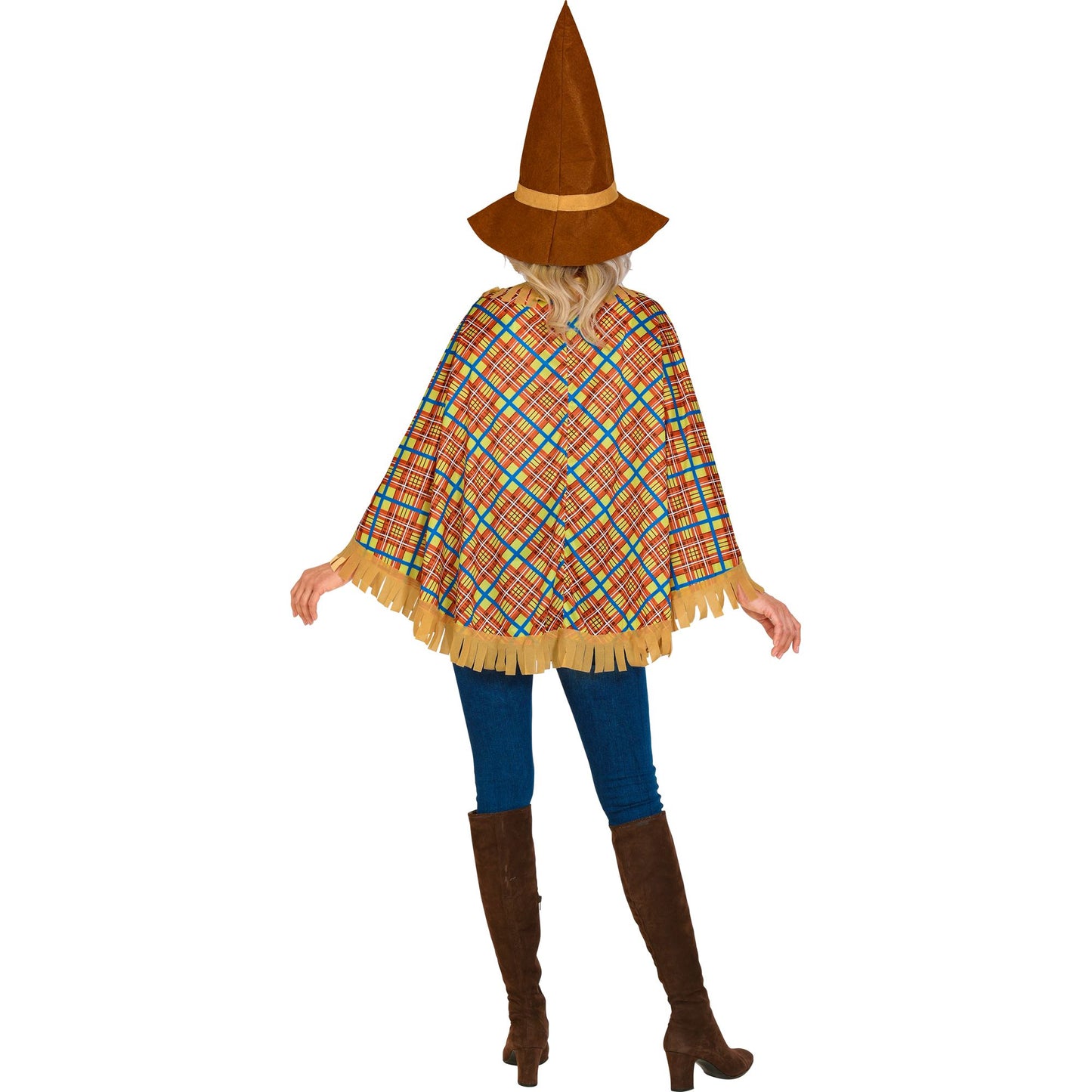 "VORGELSCHEUCHE" (Poncho, Hut) – Ansicht 4
