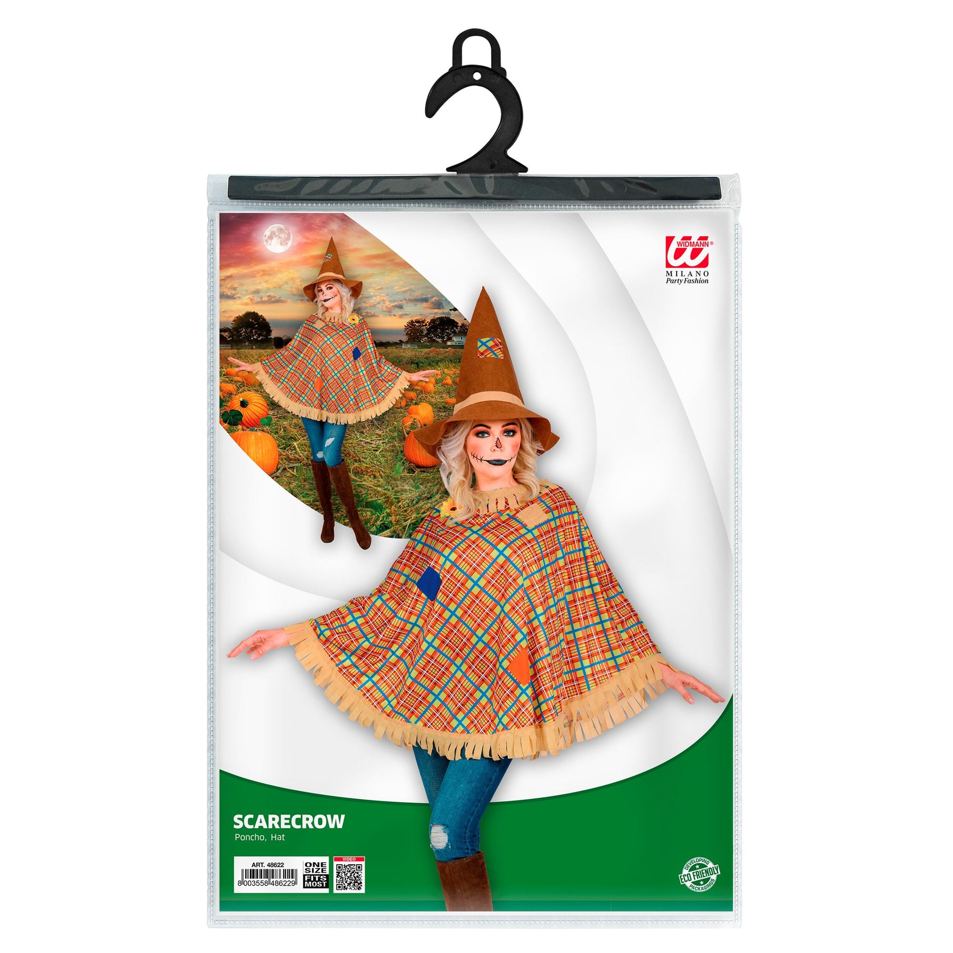 "VORGELSCHEUCHE" (Poncho, Hut) – Ansicht 5