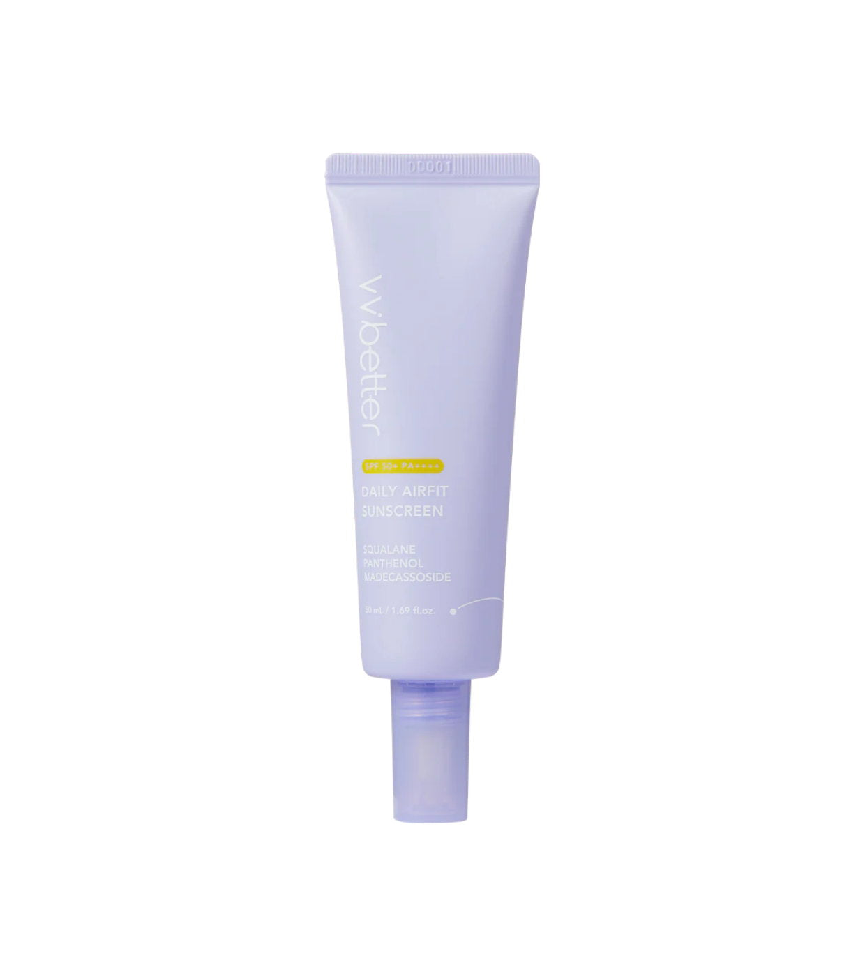 VV Better, Daily Airfit, UV-Schutz, Sonnencreme, Für das Gesicht, SPF50+, 50 ml