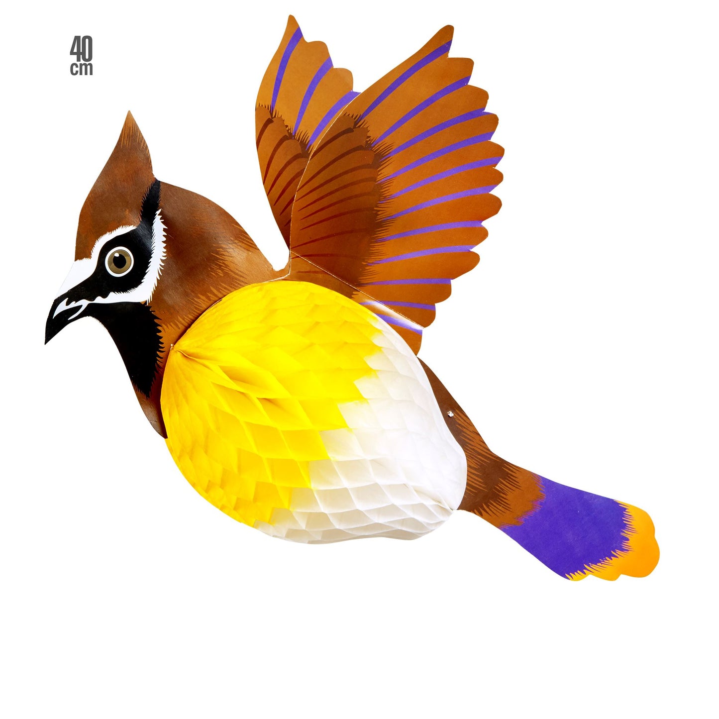 "WABENBALL VOGEL" 40 cm – Vorderansicht