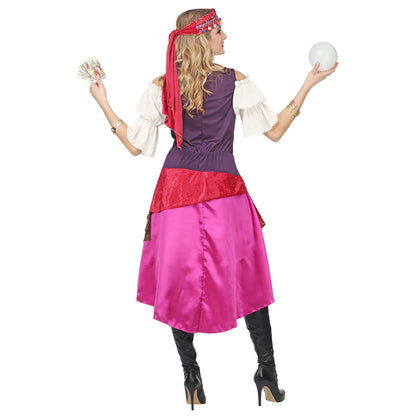 "WAHRSAGERIN" (Kleid, Kopftuch) – Ansicht 3