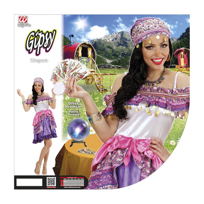 "WAHRSAGERIN" (Kleid, Kopftuch) – Ansicht 5
