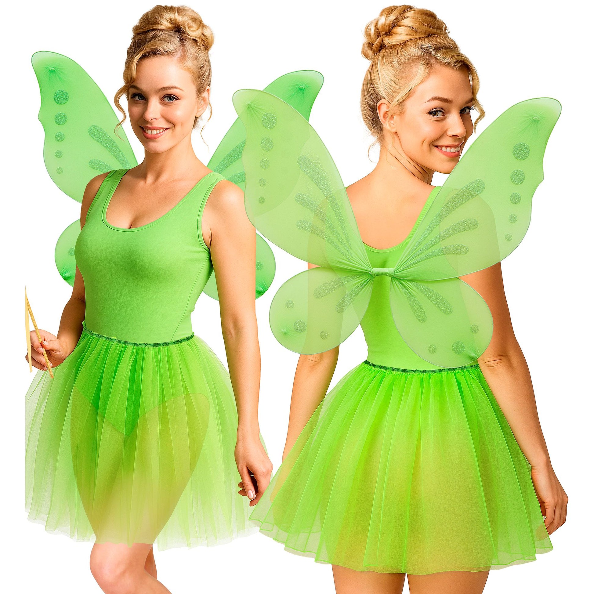 "WALDFEE" Dress-up Set (Flügel, Antennen) – Ansicht 3