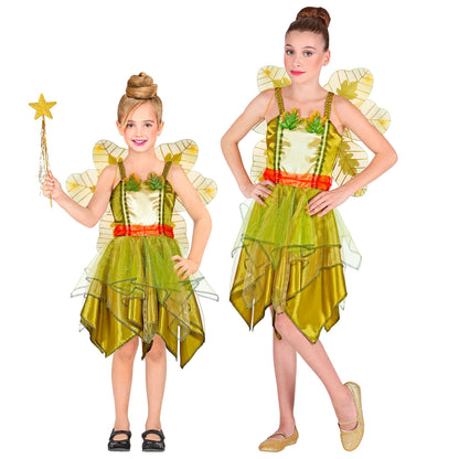 "WALDFEE" (Kleid, Flügel) – Vorderansicht