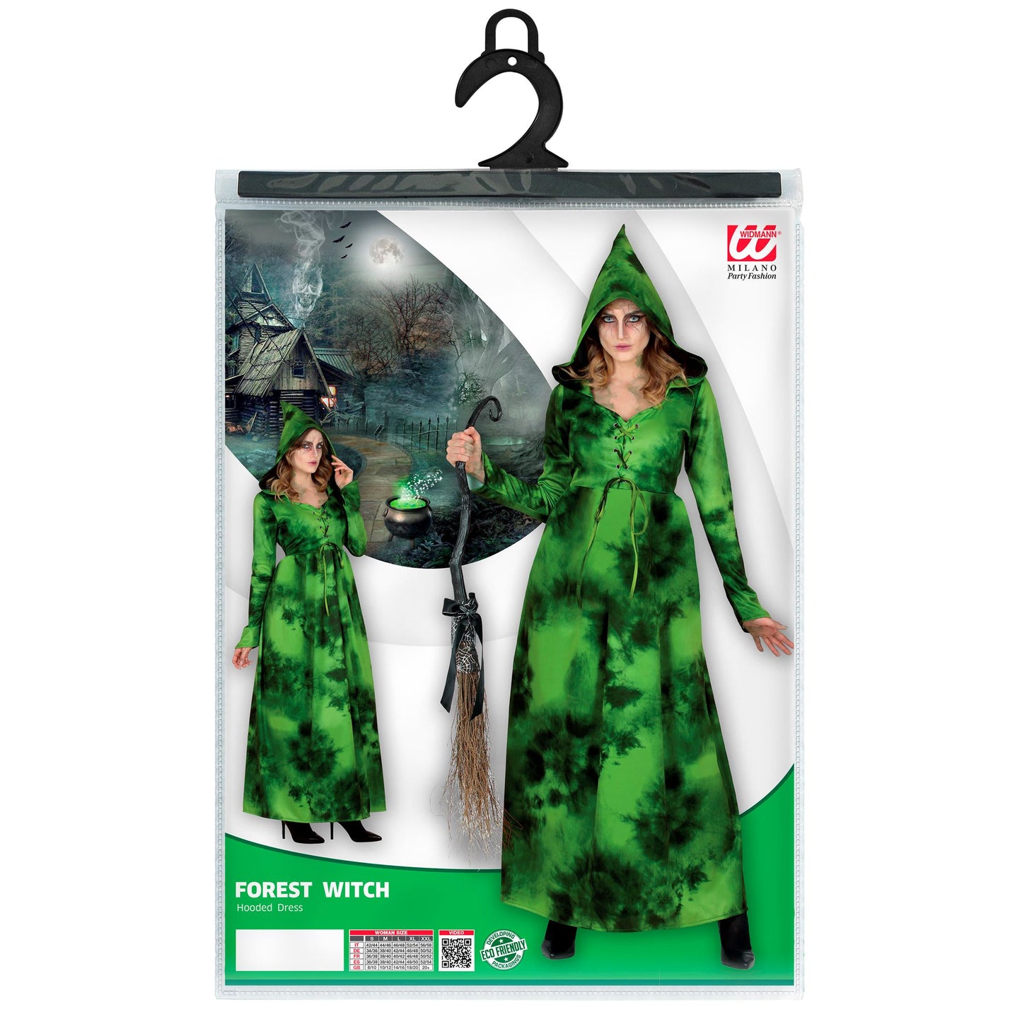 "WALDHEXE" (Kleid mit Kapuze) – Ansicht 5