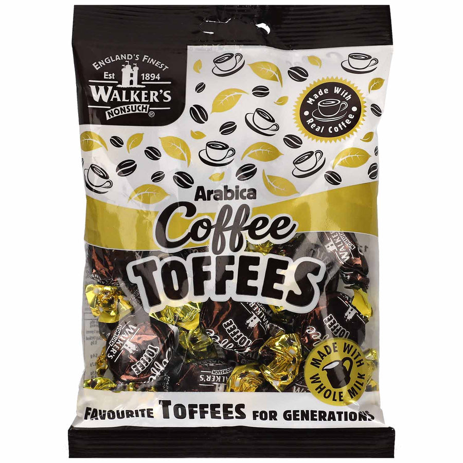 Walkers Nonsuch Arabica Coffee Toffees 150 g einzeln gewickelt