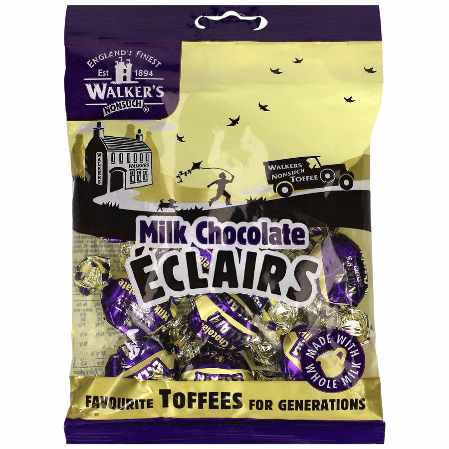 Walkers Nonsuch Milk Chocolate Éclairs Kaubonbons 150 g