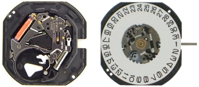 WATCHES MOVEMENTS VX42 date Armbanduhr