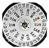 WATCHES MOVEMENTS VX43 date Armbanduhr