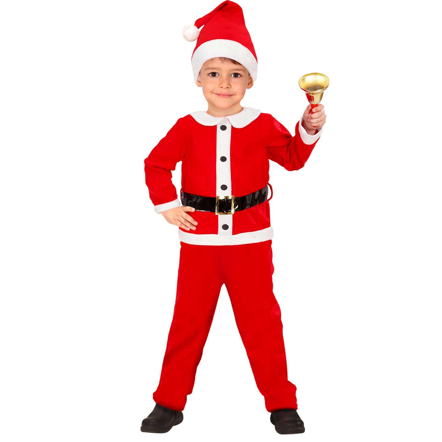 "WEIHNACHTSMANN" aus Flanell (Kasack, Hose, Gürtel, Hut) – Ansicht 3