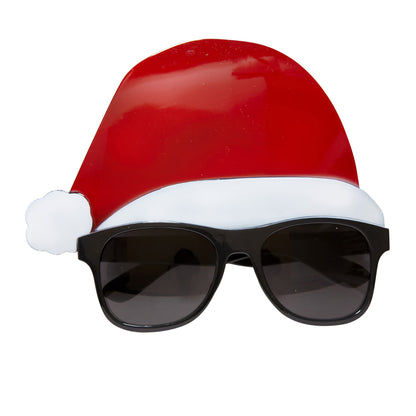 "WEIHNACHTSMANN BRILLE" – Vorderansicht