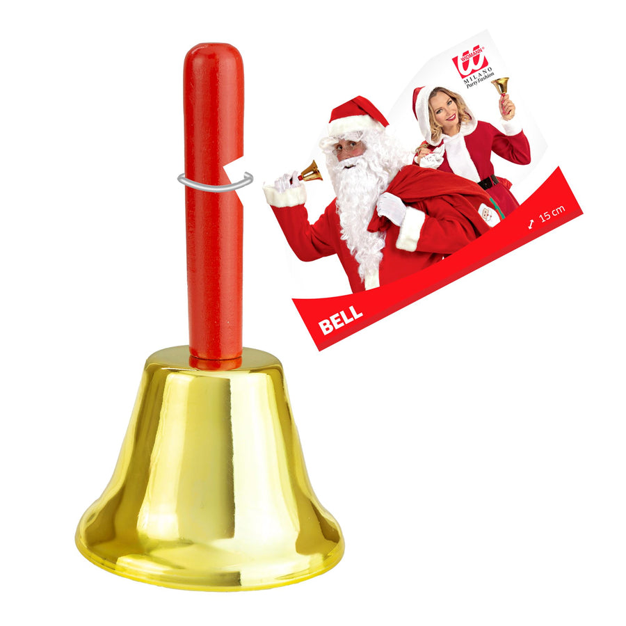 "WEIHNACHTSMANN GLOCKE" 15 cm – Detailansicht