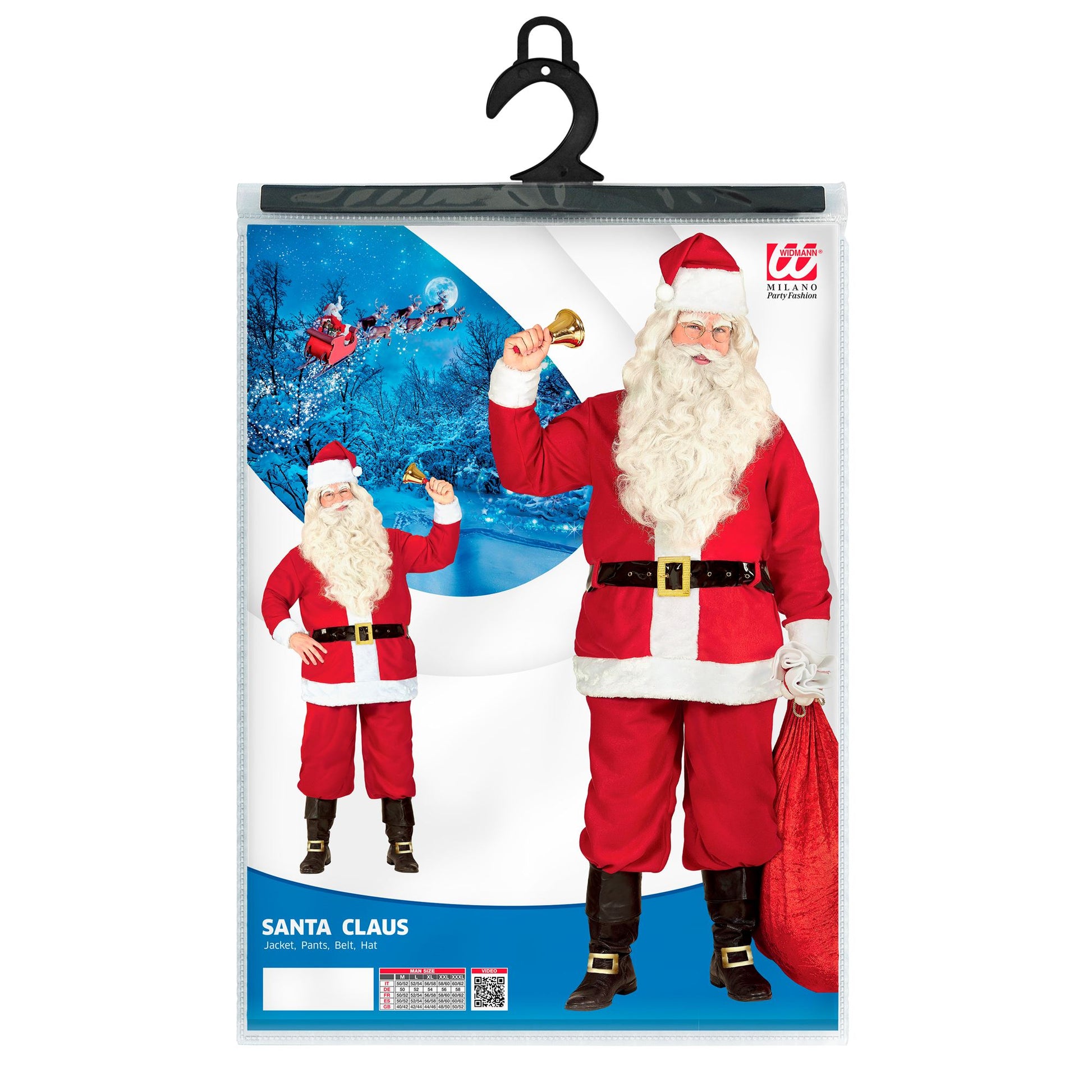 "WEIHNACHTSMANN" (Jacke, Hose, Gürtel, Hut) – Ansicht 4