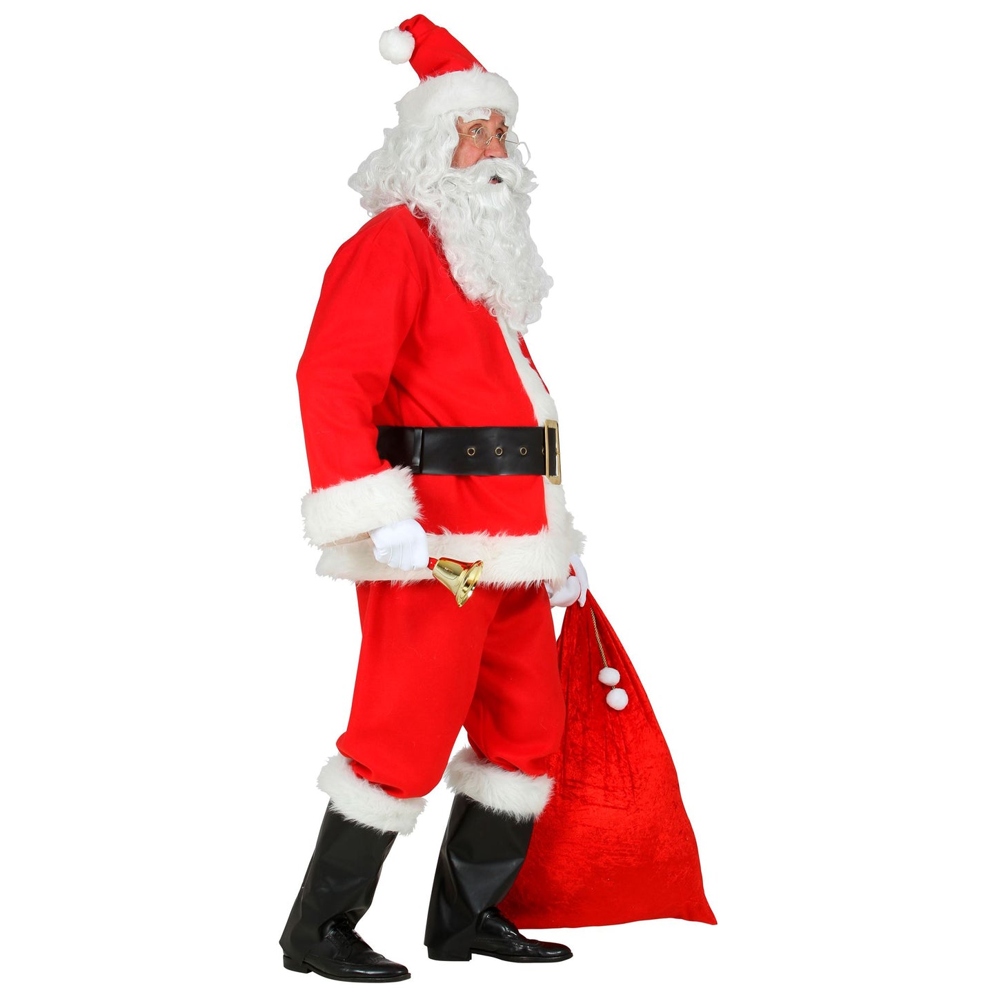 "WEIHNACHTSMANN" (Jacke, Hose, Gürtel, Stiefelüberzieher, Mütze) – Ansicht 3