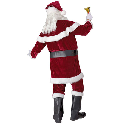 "WEIHNACHTSMANN" (Mantel mit Umhang, Hut, Hose, Gürtel, Stiefelüberzieher) – Ansicht 4