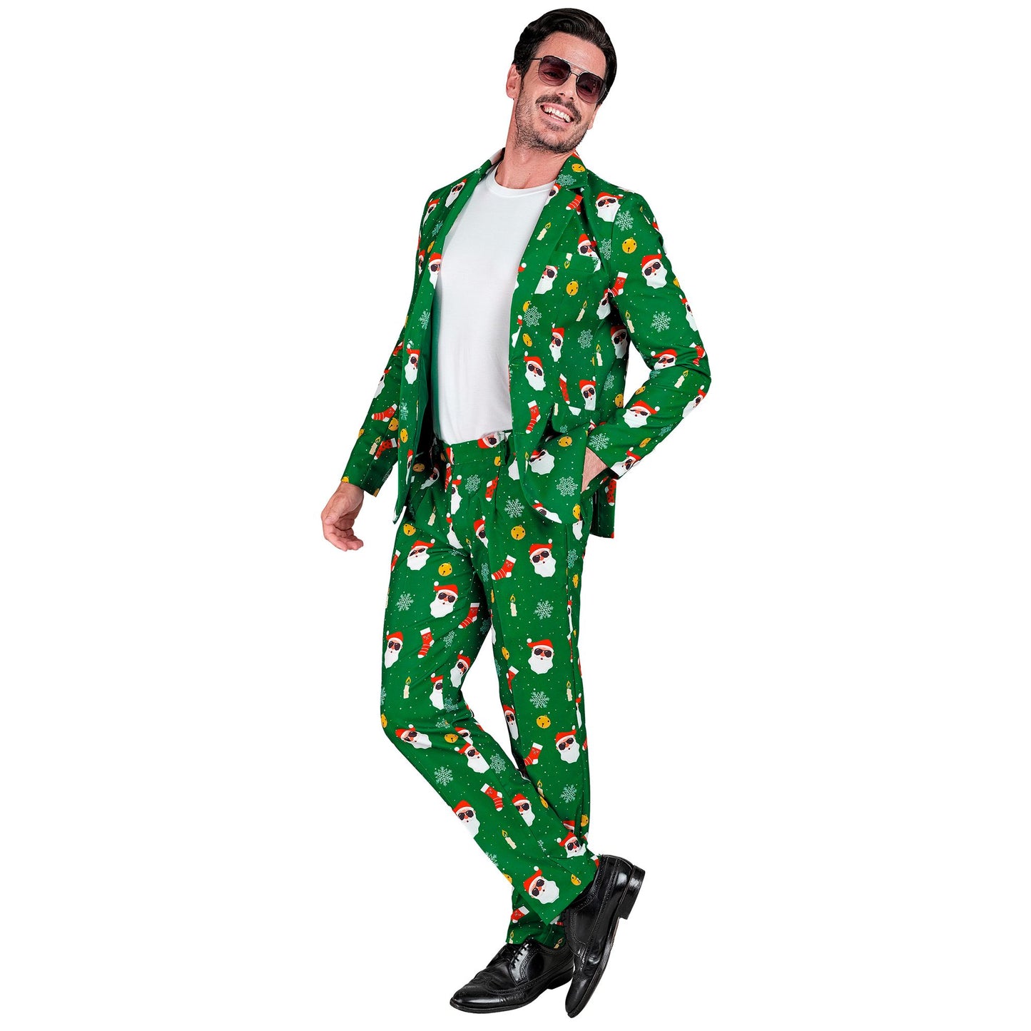 "WEIHNACHTSMANN PARTY FASHION ANZUG" (Jackett, Hose) – Ansicht 3