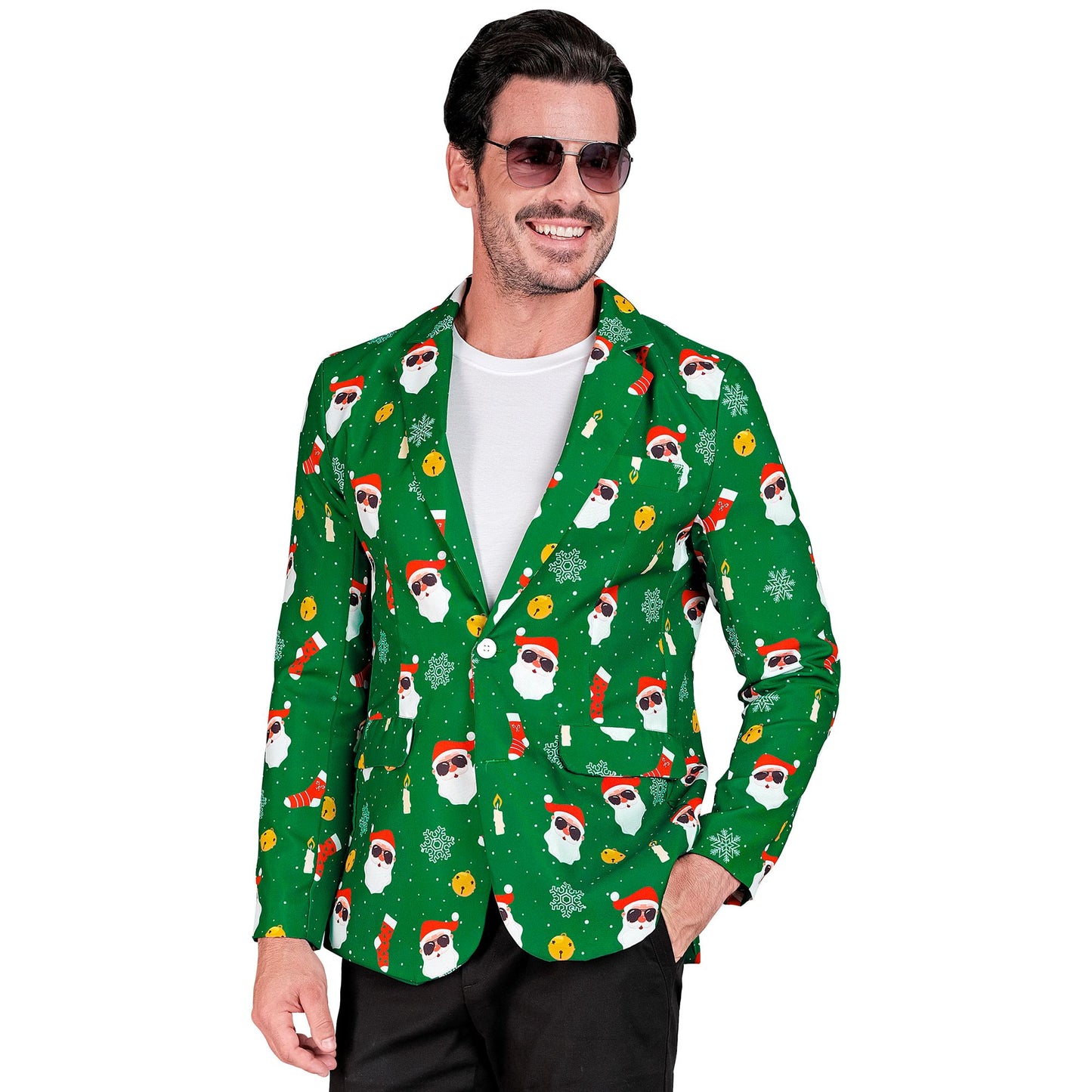 "WEIHNACHTSMANN PARTY FASHION JACKETT" (Jackett) – Vorderansicht