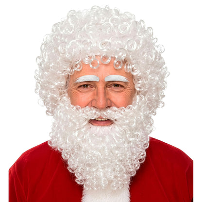 "WEIHNACHTSMANN PERÜCKE, BART & AUGENBRAUEN" in Polybag – Ansicht 3