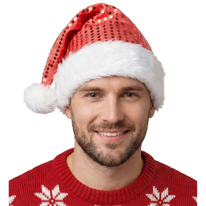 "WEIHNACHTSMANNMÜTZE AUS PAILETTEN" – Ansicht 5