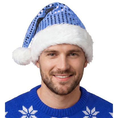 "WEIHNACHTSMANNMÜTZE AUS PAILETTEN" – Ansicht 5