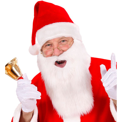"WEIHNACHTSMANNMÜTZE MIT BART" aus Plüsch – Ansicht 3