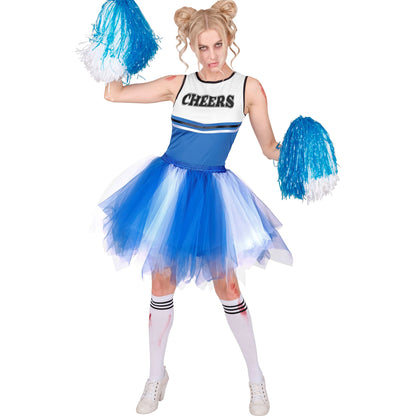 "WEIß-BLAUES TUTU" mit Innentasche für LED-Lichter – Ansicht 3