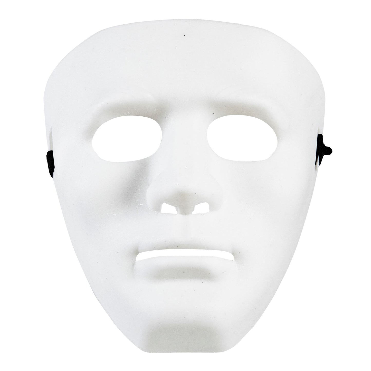 "WEIßE ANONYMOUSMASKE" – Vorderansicht