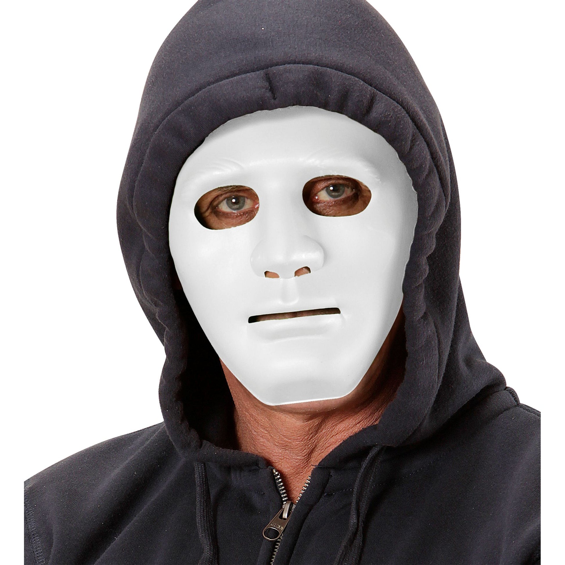 "WEIßE ANONYMOUSMASKE" – Ansicht 3