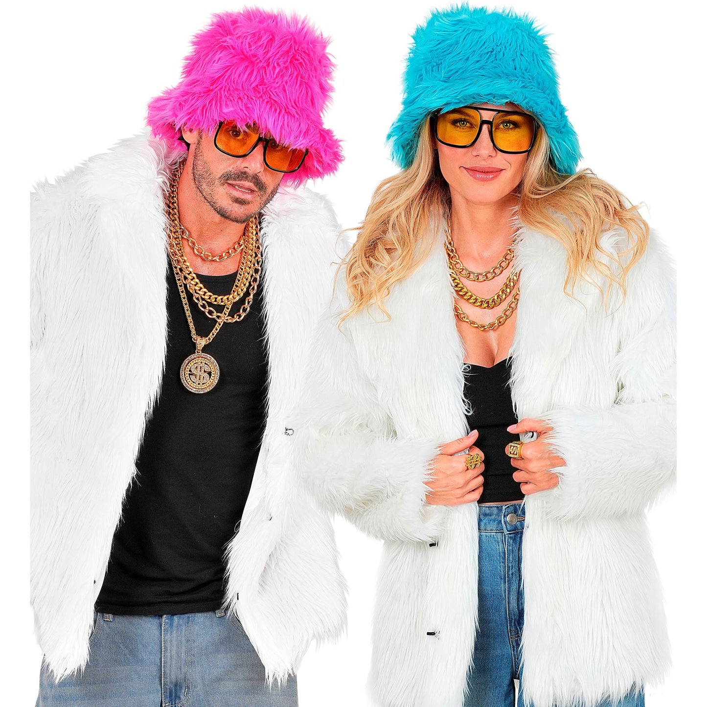 "WEIßE PLÜSCHJACKE" – Ansicht 8