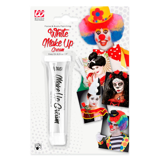 "WEIßE SCHMINKE IN TUBE" - 28 ml – Vorderansicht