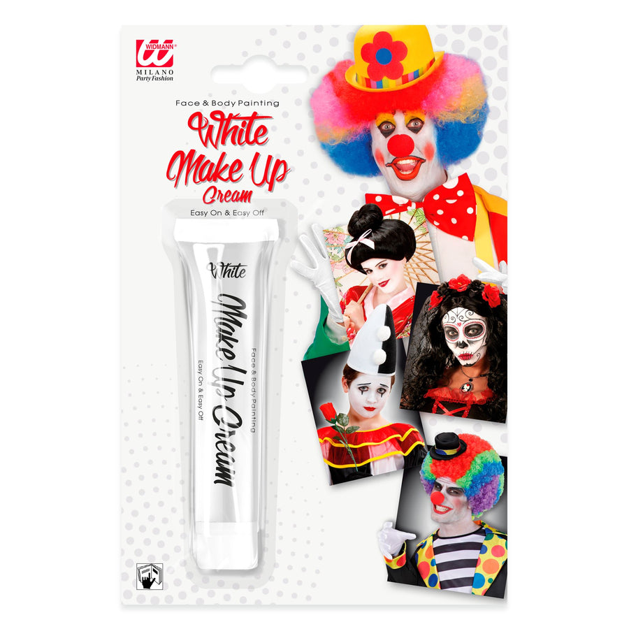 "WEIßE SCHMINKE IN TUBE" - 28 ml – Vorderansicht