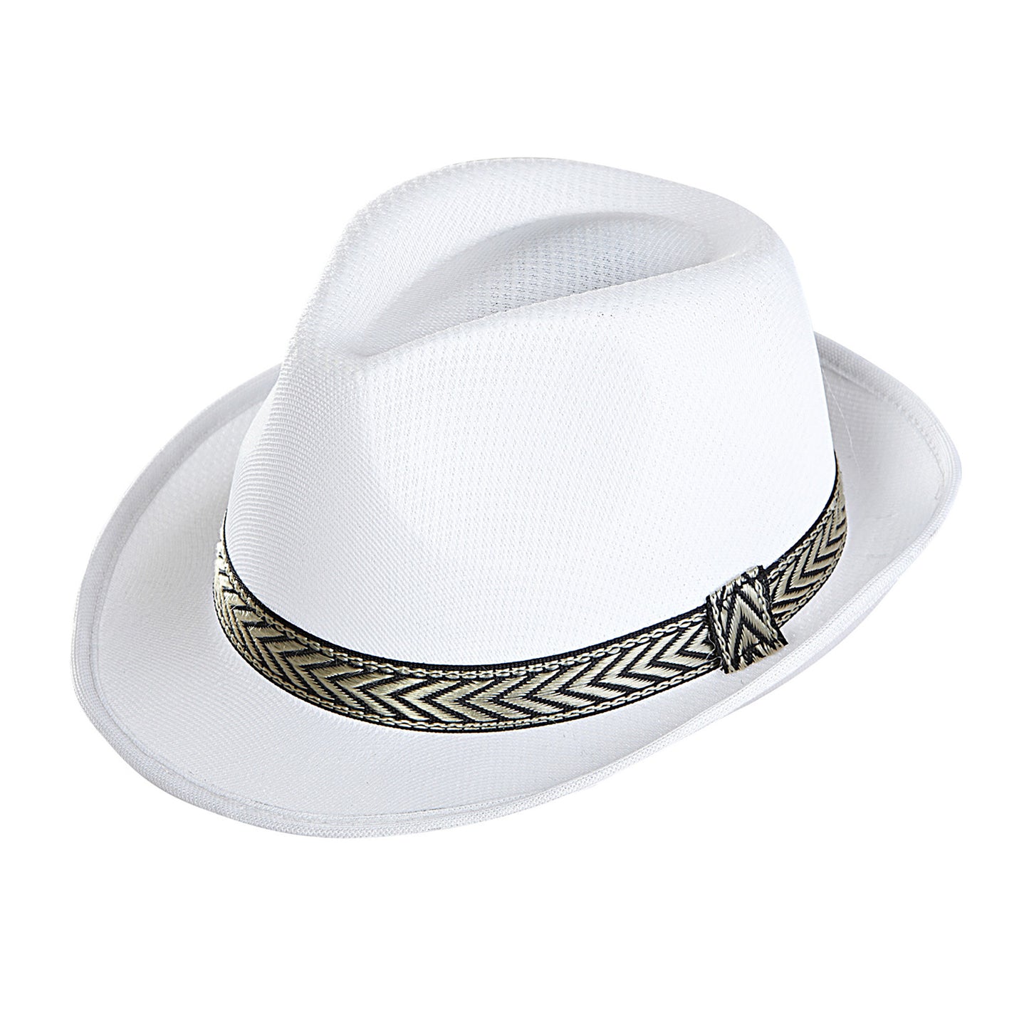 "WEISSER FEDORA PANAMA" – Vorderansicht