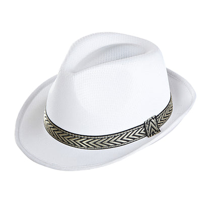 "WEISSER FEDORA PANAMA" – Vorderansicht