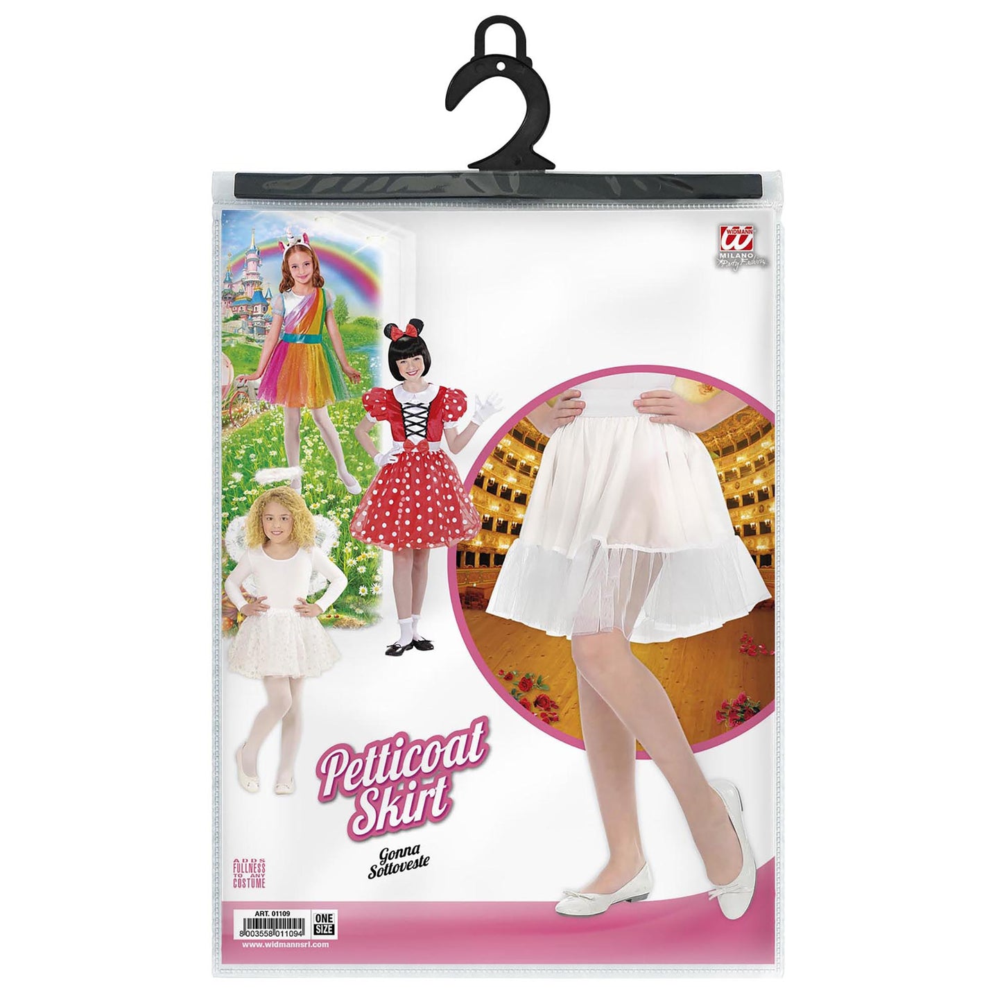 "WEIßER PETTICOAT" in Kindergröße – Ansicht 3