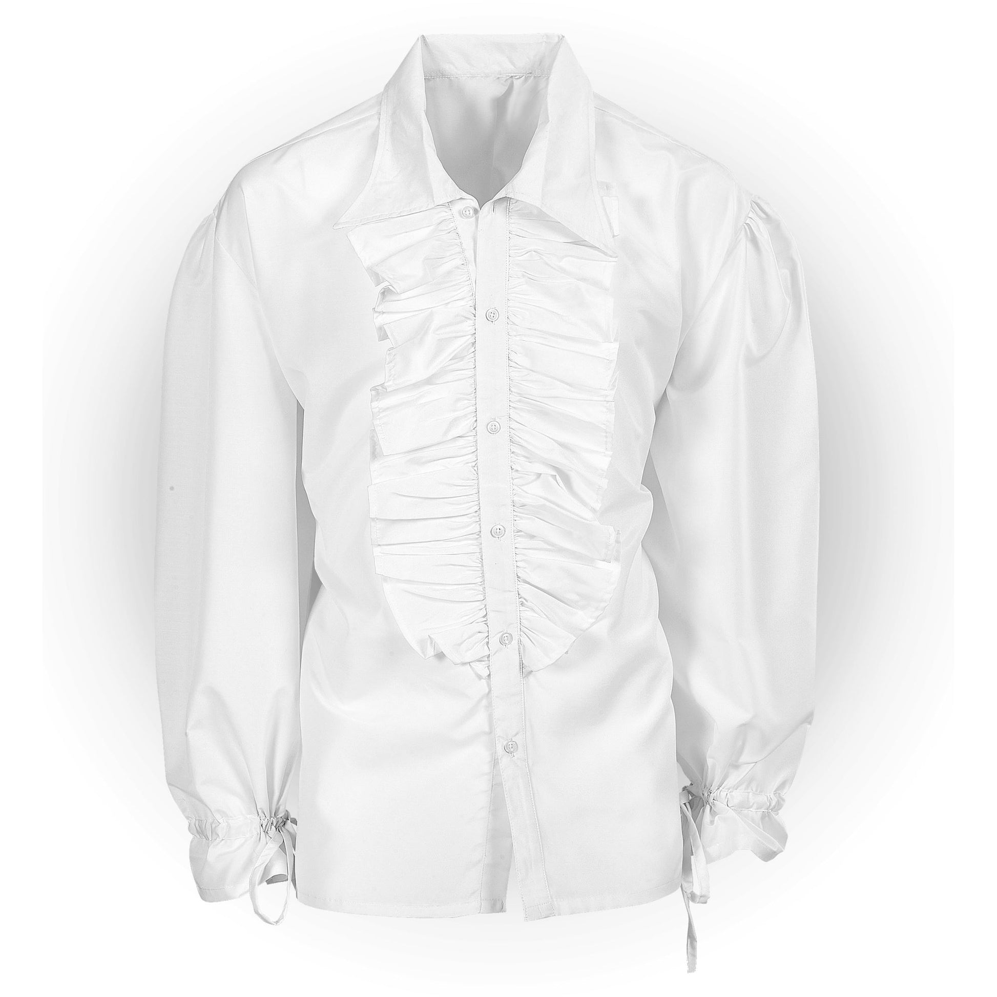 "WEISSES RÜSCHENSHIRT" für Mittelalter, Renaissance, Kolonialzeit, Gothic, Mexikaner, Piraten, Vampire, Disco – Ansicht 5