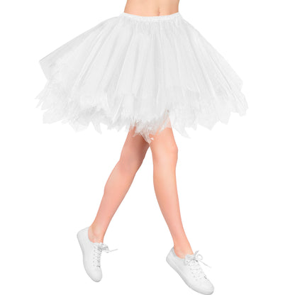 "WEIßES TUTU" mit Innentasche für LED-Lichter – Ansicht 3