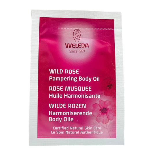 Weleda Weleda, Wild Rose, Rosenblätter, Feuchtigkeitsspendend & reparierend, Körperöl, Tag, 2 ml *Muster Sample