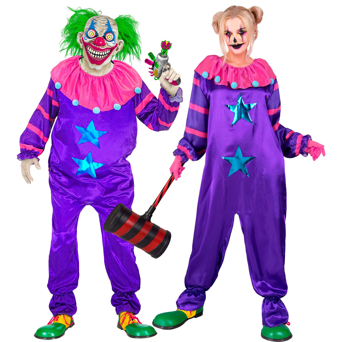 "WELTRAUM HORROR CLOWN" (Overall) – Vorderansicht