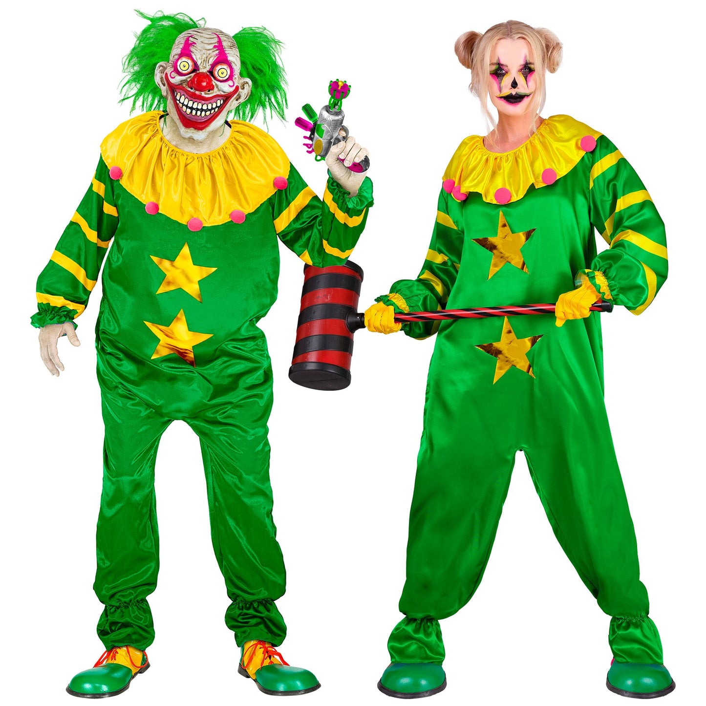 "WELTRAUM HORROR CLOWN" (Overall) – Vorderansicht