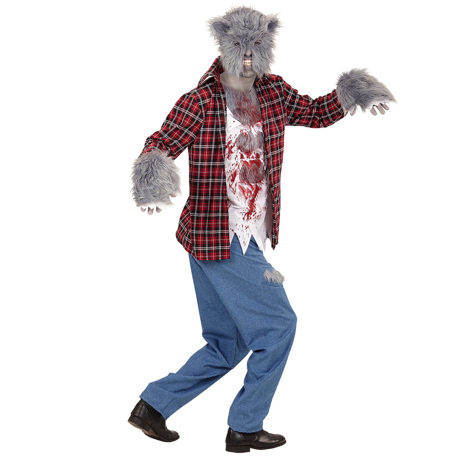 "WERWOLF" (Hemd mit T-Shirt, Hose, Handschuhe, Maske) – Ansicht 3