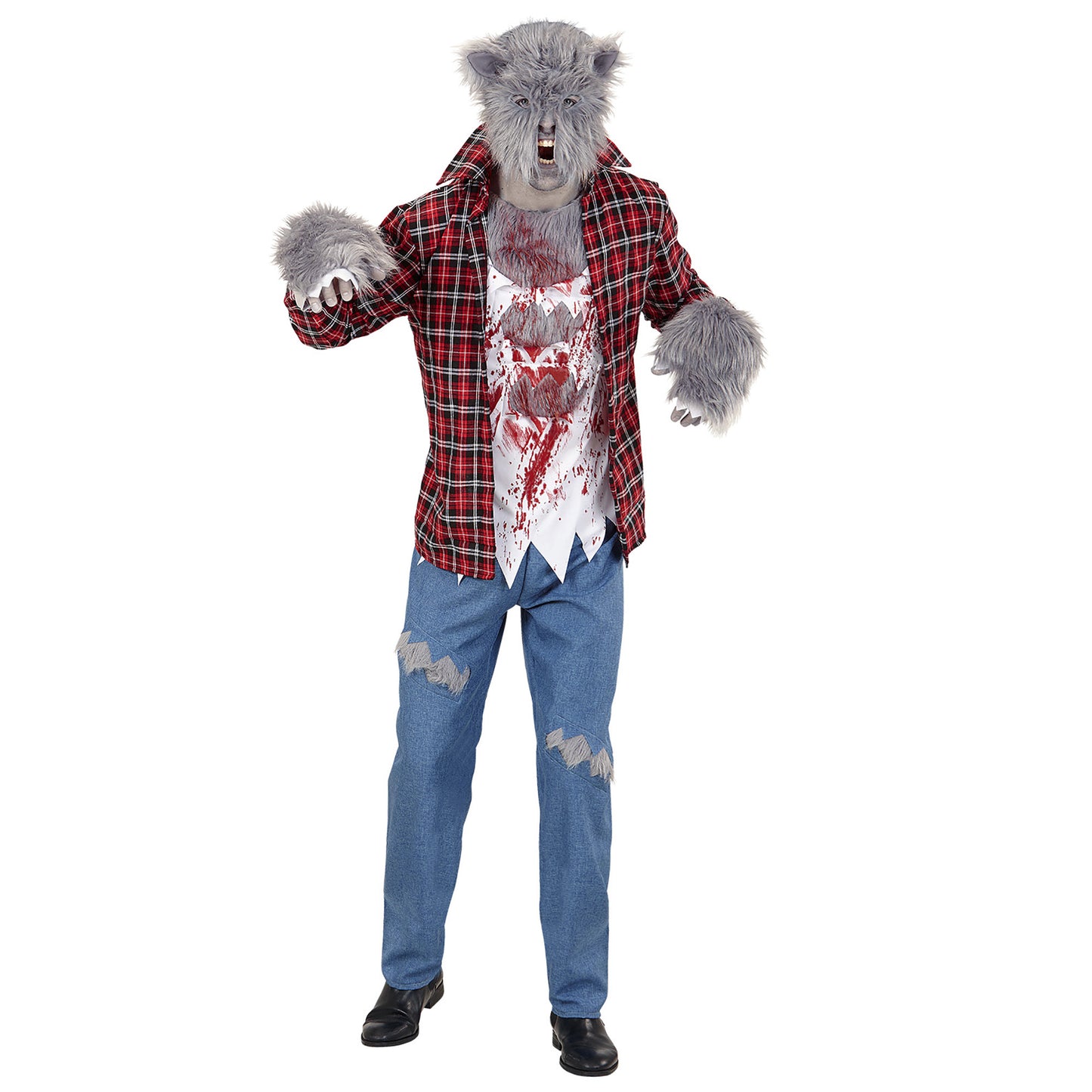 "WERWOLF" (Hemd mit T-Shirt, Hose, Handschuhe, Maske) – Ansicht 4