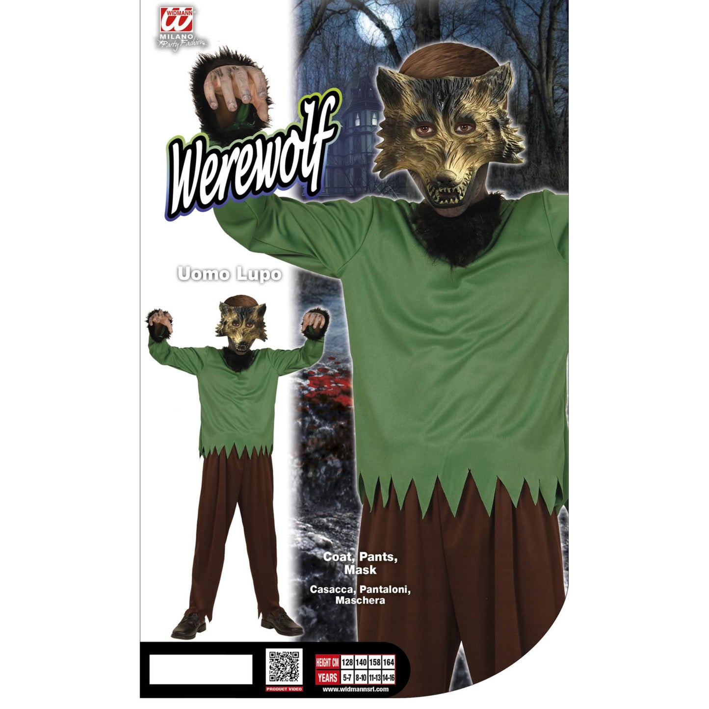 "WERWOLF" (Jacke, Hose, Maske) – Ansicht 3